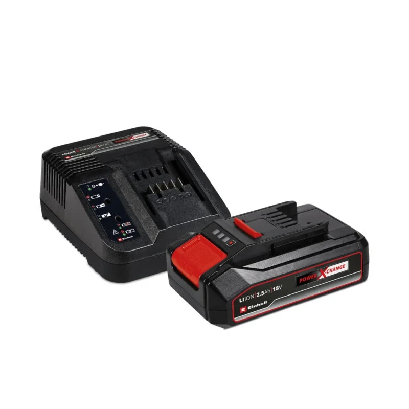 Bosch Set brzi punjač + Baterija PXC, 18 V, 2.5 Ah, Crni