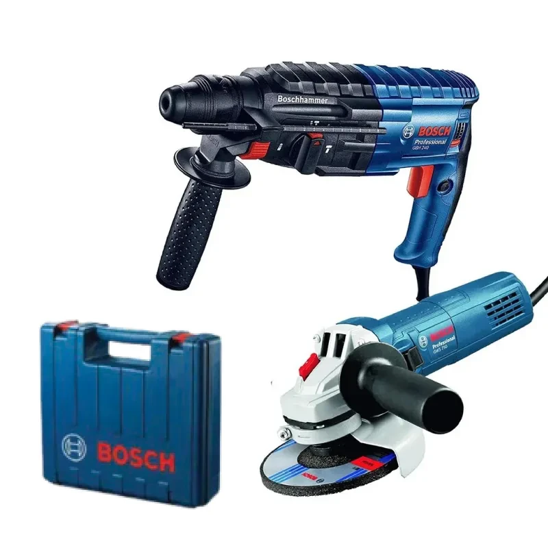 Bosch GBH 240 + GWS 750-115 SET