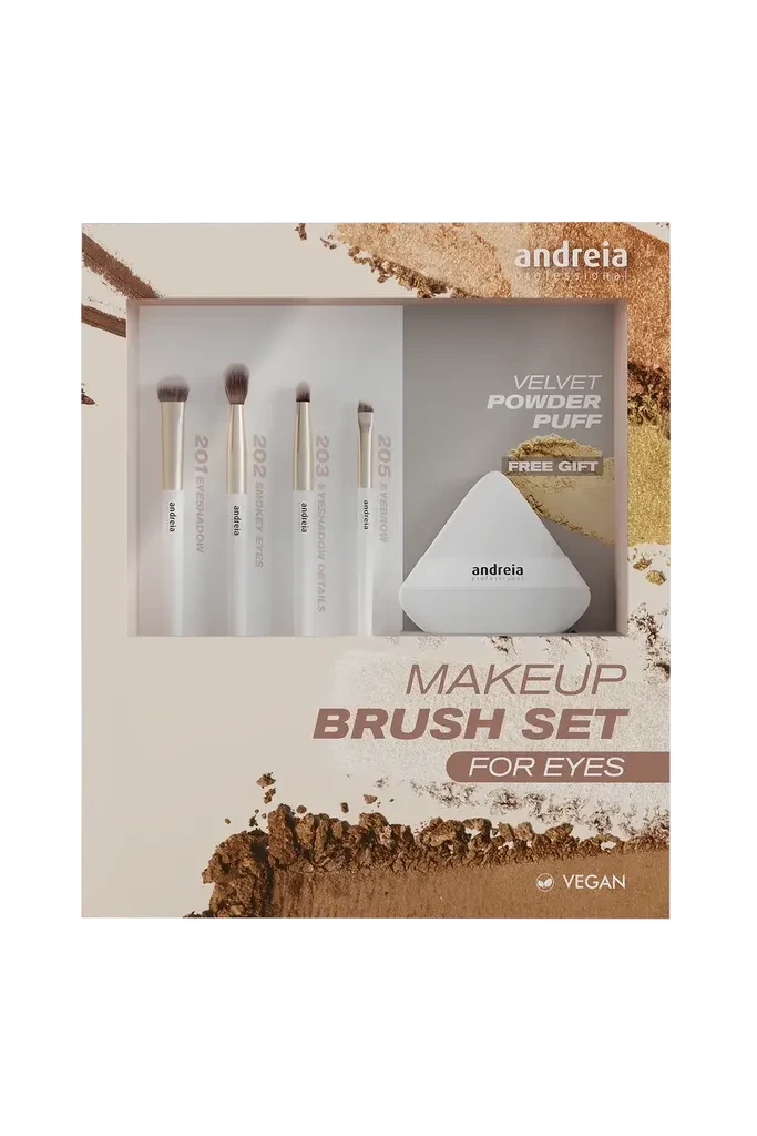 Andreia Professional Set kistova za oči, Bijeli