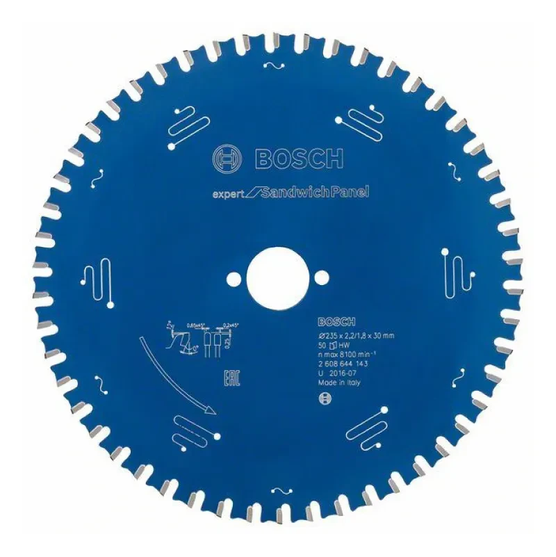 Bosch List kružne pile 50Z Sandwich Panel, 235x30x2.2mm