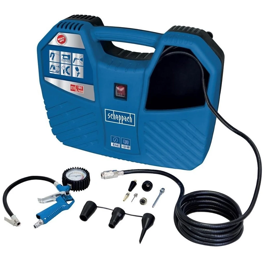 Scheppach Prenosni kompresor “SCHEPPACH AIR FORCE 3” bez ulja