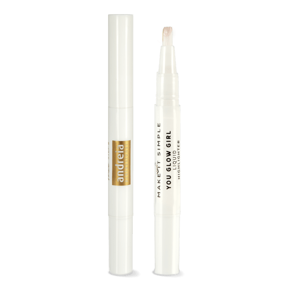 Andreia Professional Tečni Highlighter za lice i tijelo, Zlatne boje