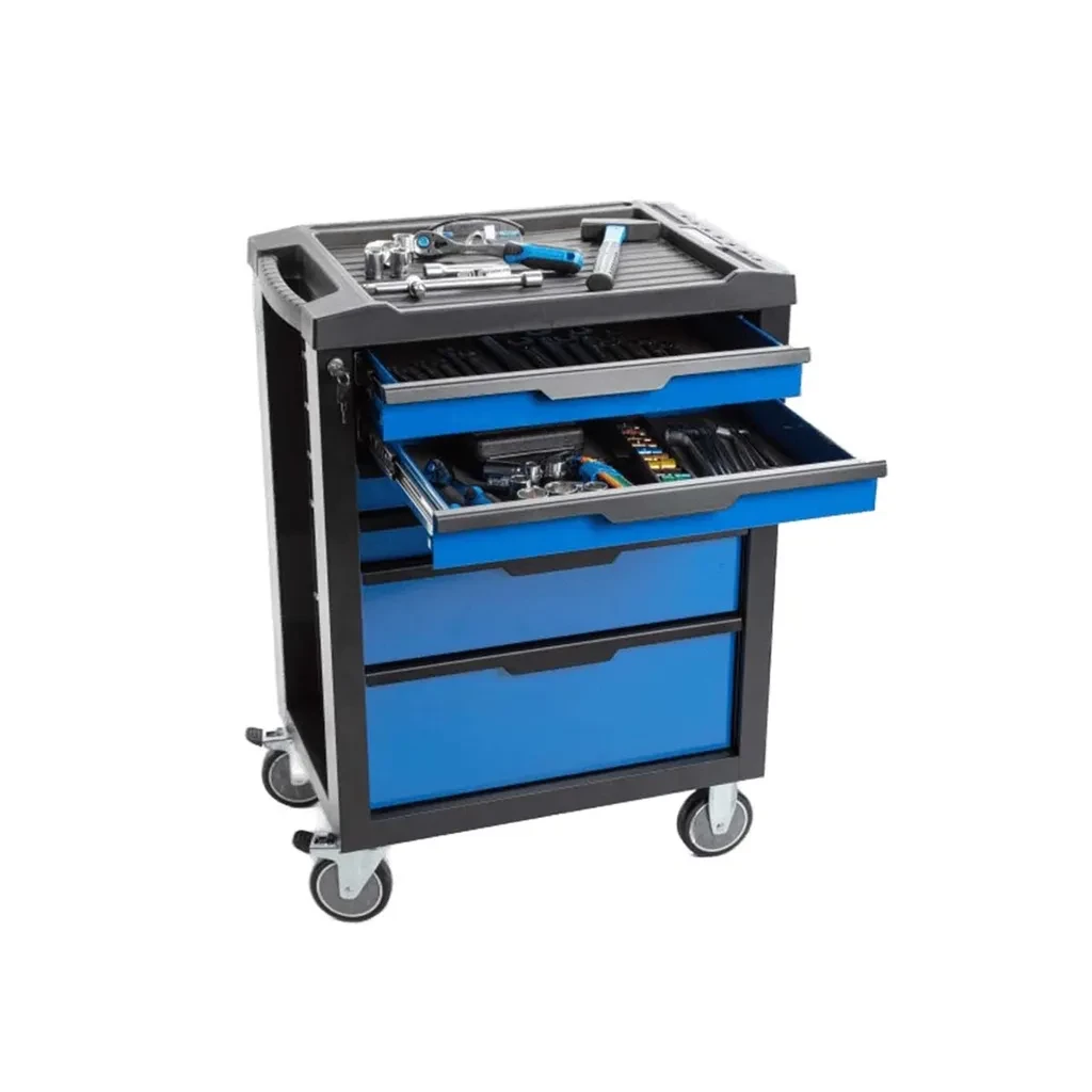 Hoegert Kolica za alat sa 6 ladica blokada otvaranja ladica HT7G045