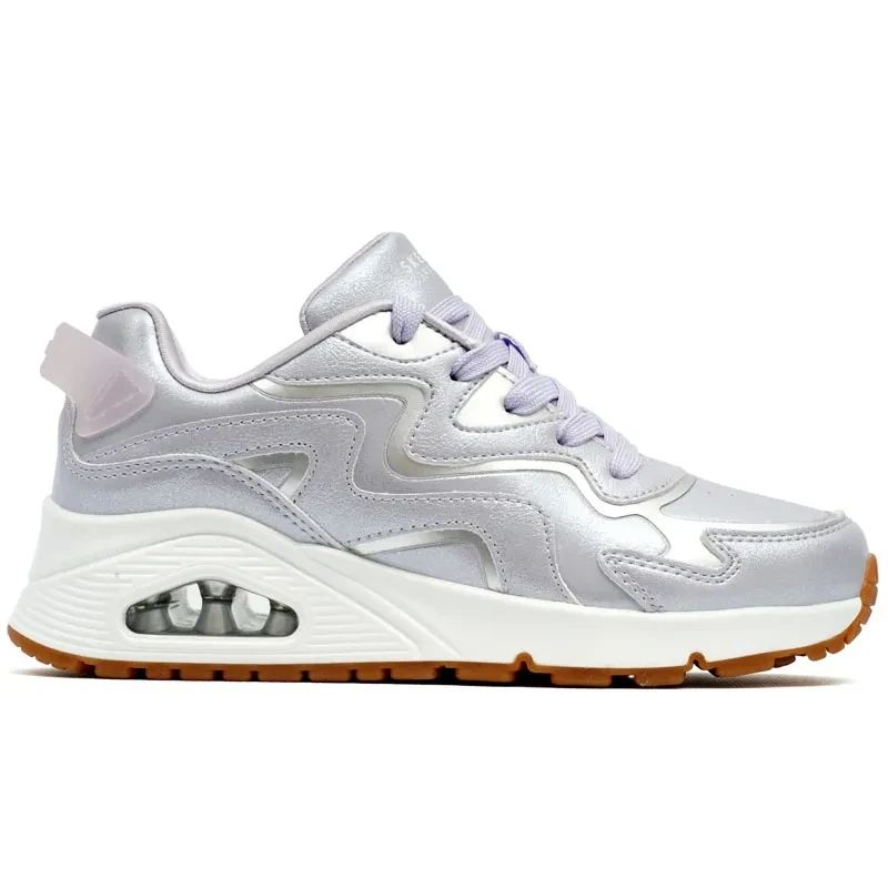 Skechers Uno Gen1 patike za djevojčice, srebrne