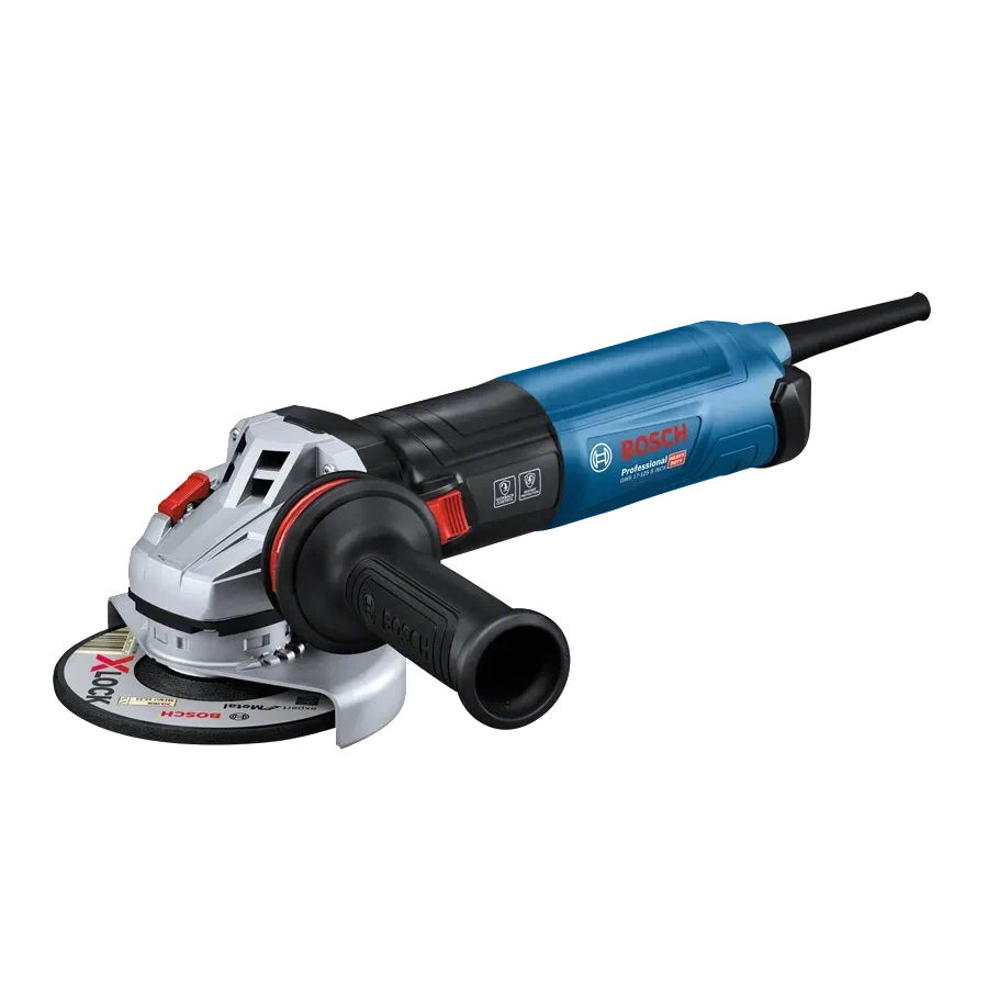 Bosch Ugaona brusilica GWS 17-125 S Professional, Inox, 1700 W, Plava