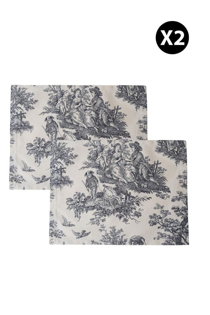 Aberto Design Set podmetača za ručavanje BST054, 2 komada, Siva