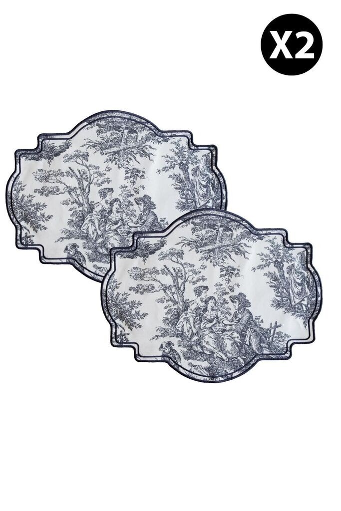 Aberto Design set podmetača za trpezariju BST065, 2 dijela, siva