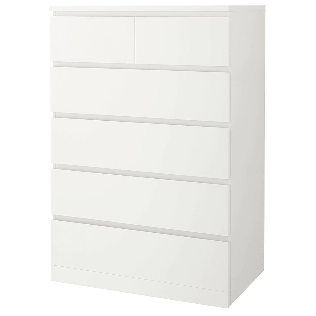 Giga Komoda ladičar Aura, 5 ladica