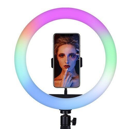 Giga.ba RGB LED RING LIGHT 18 45cm STALAK STATIV 160cm