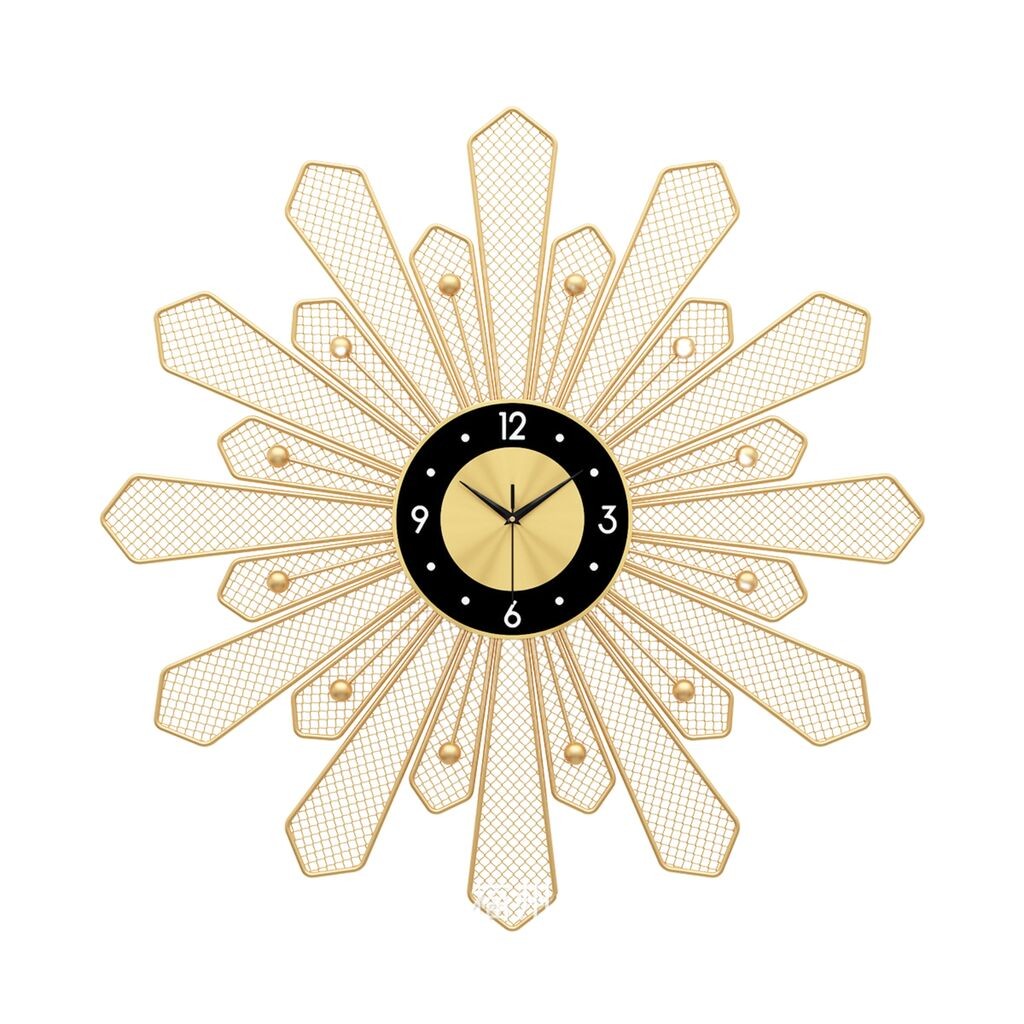 GIGA Spark dekorativni zidni sat 55 cm zlatni