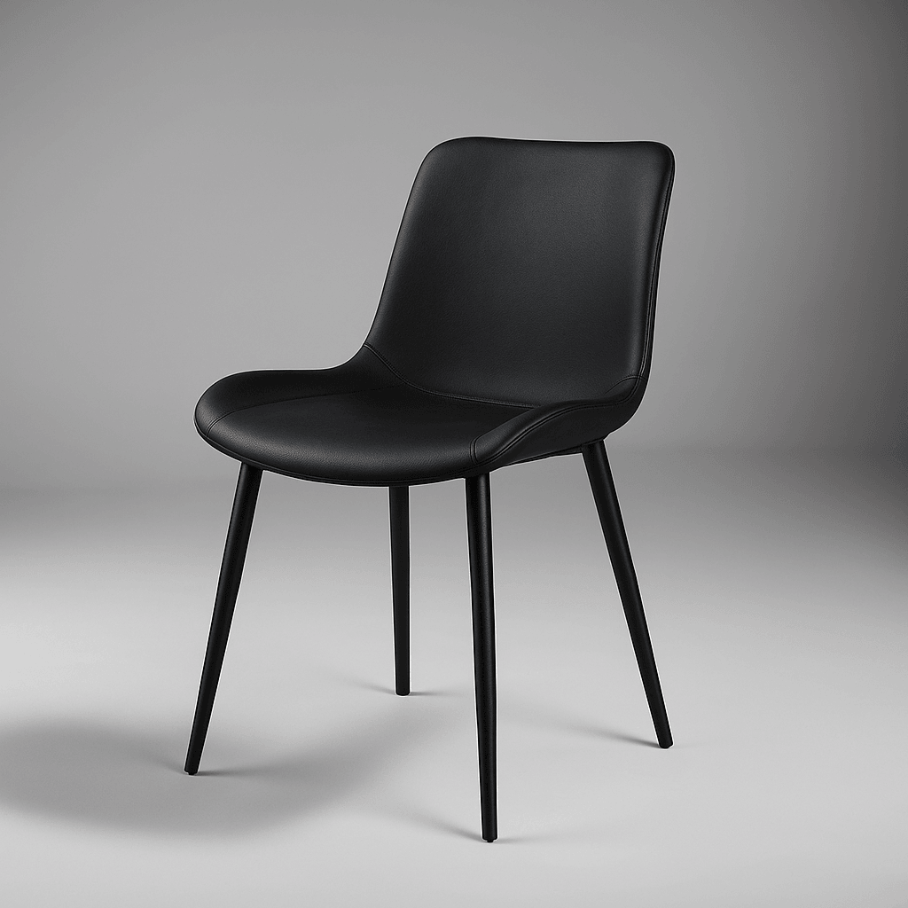 Giga Trpezarijska stolica Mercado, Crna