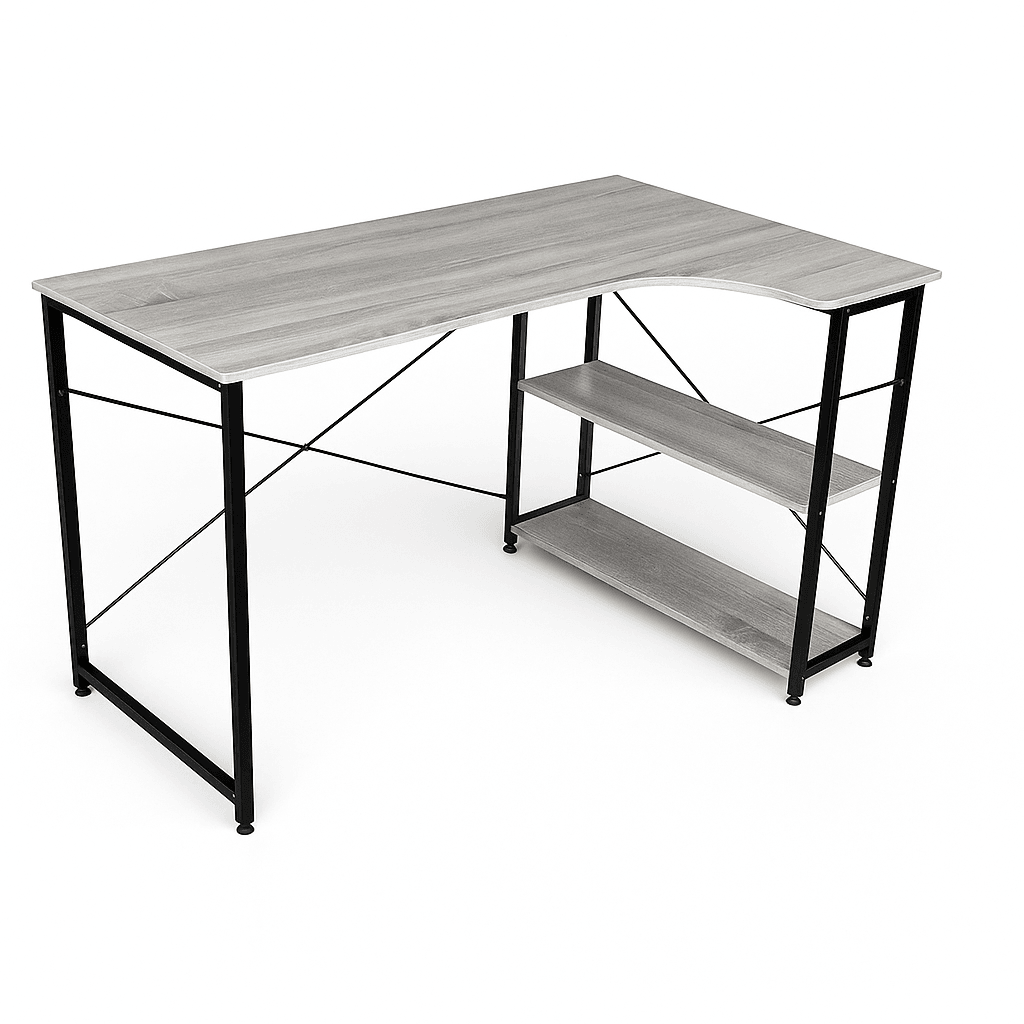 Giga Kancelarijski radni stol Beam, 120cm, Sivi