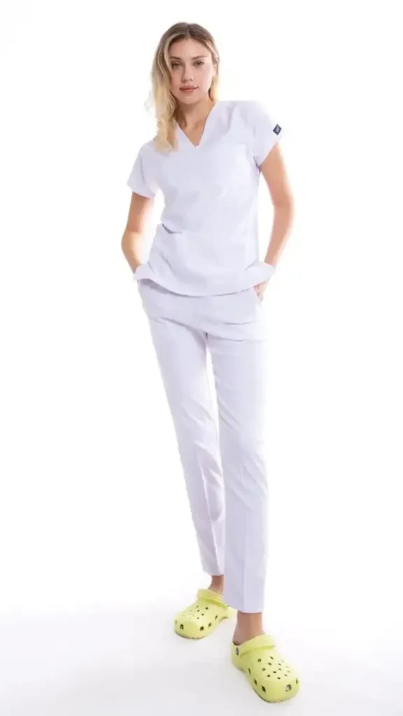 Koi Ženske pantalone, Core-Flex, Bijele