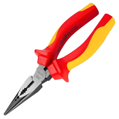 DELI Špicasta kliješta VDE ravna 160 mm