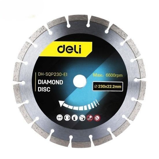 DELI dijamantski rezni disk 125 mm