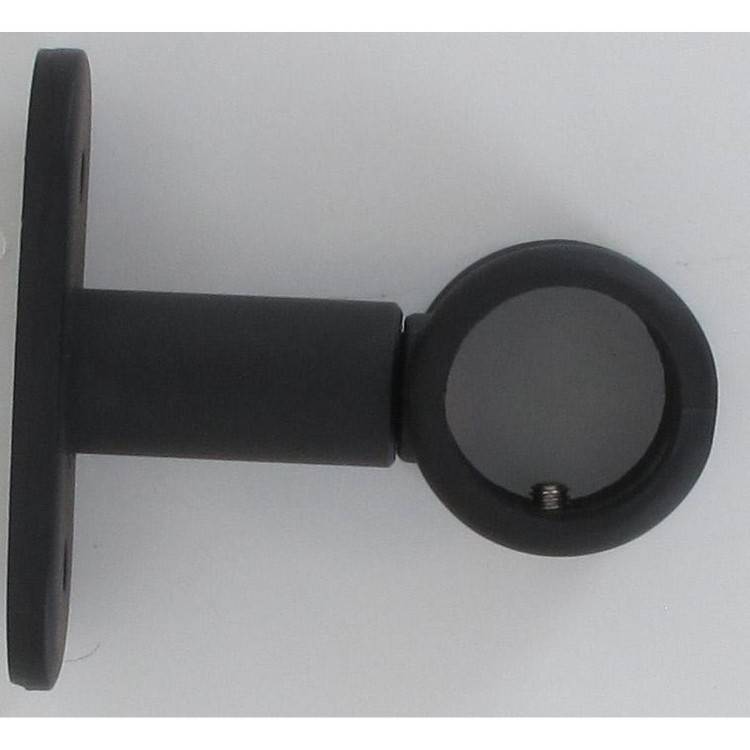 LUANCE Nosač za zavjesu 50mm 2/1 mat crna