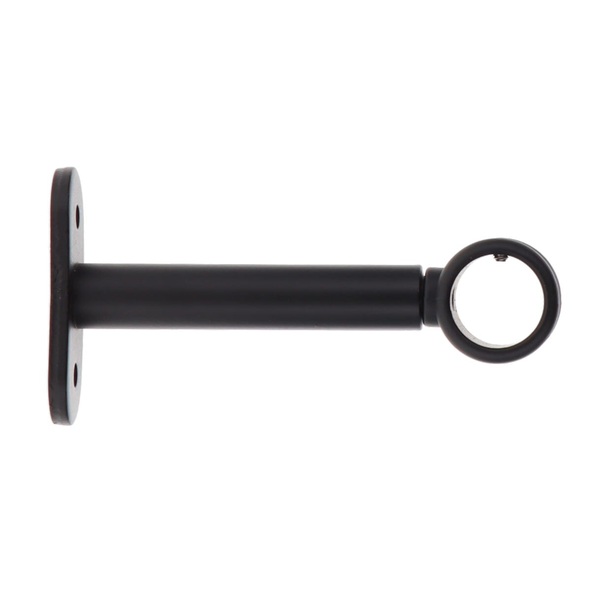 LUANCE Nosač za zavjesu 90mm 2/1 mat crna