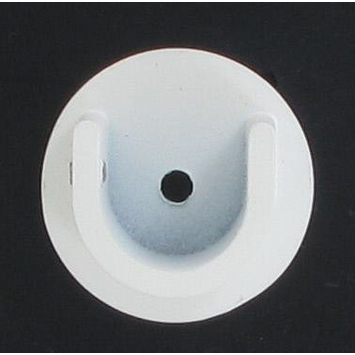 LUANCE Zidni nosač za zavjese Bijela