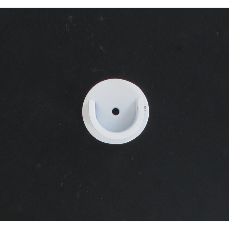 LUANCE Zidni nosač za zavjese Mat bijela