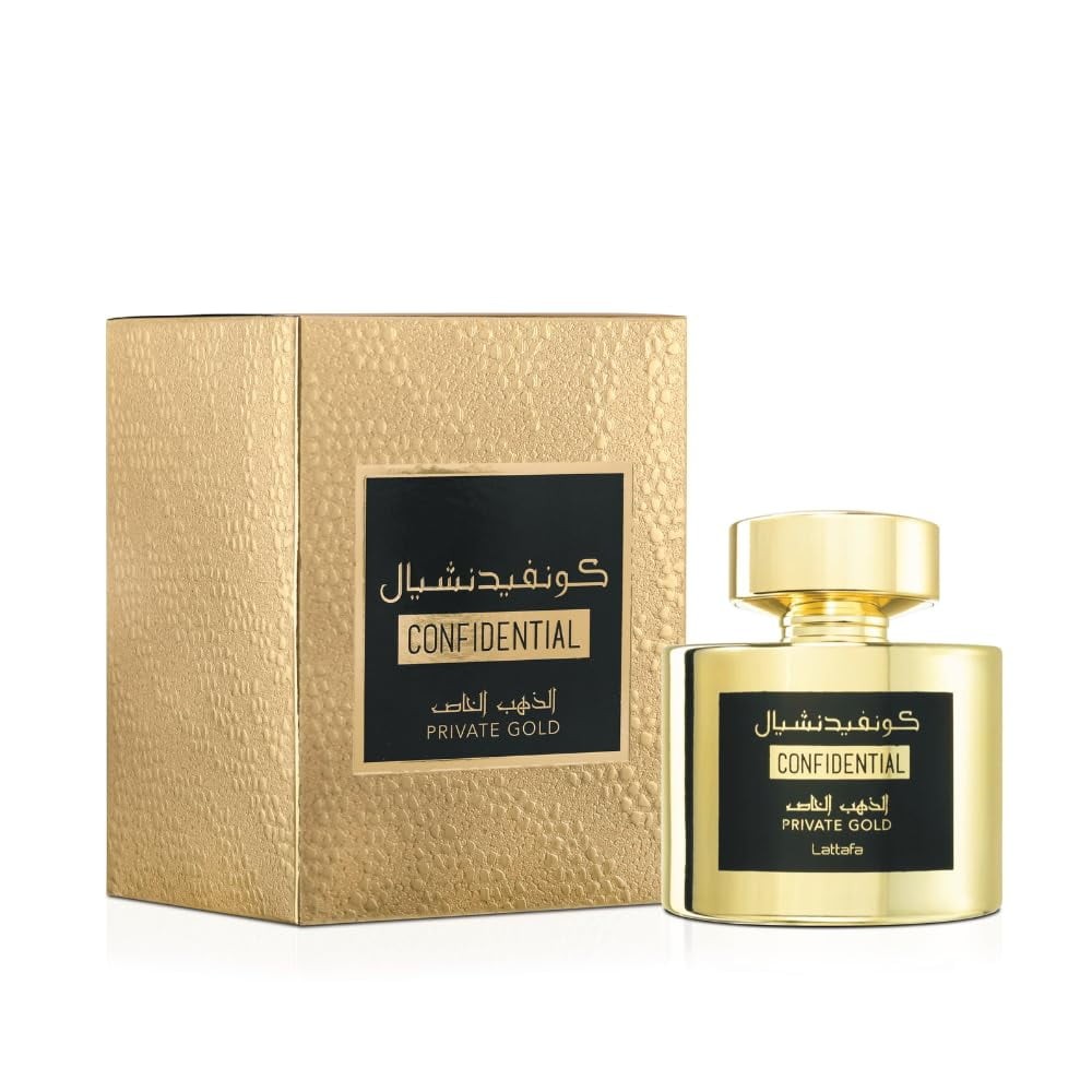 Lattafa Confidential Private Gold uniseks parfem EDP, 100ml