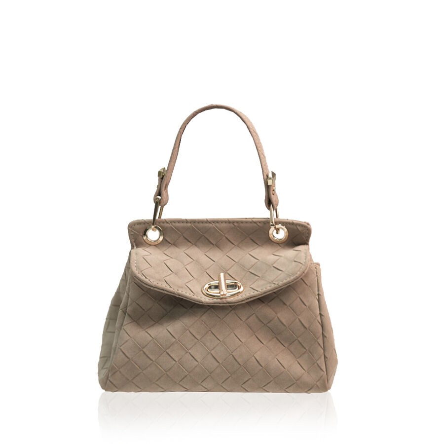 Lovely Bag Ženska torba, Rita, Pletena, Bež