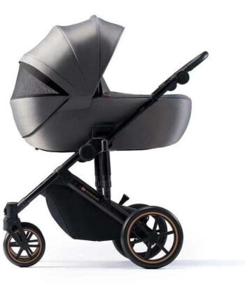 Kinderkraft dječja kolica 3u1 Mink Pro, siva