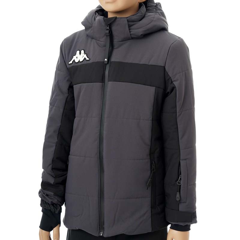 KAPPA Skijaška Jakna za Dječake Davos, Tamno Siva
