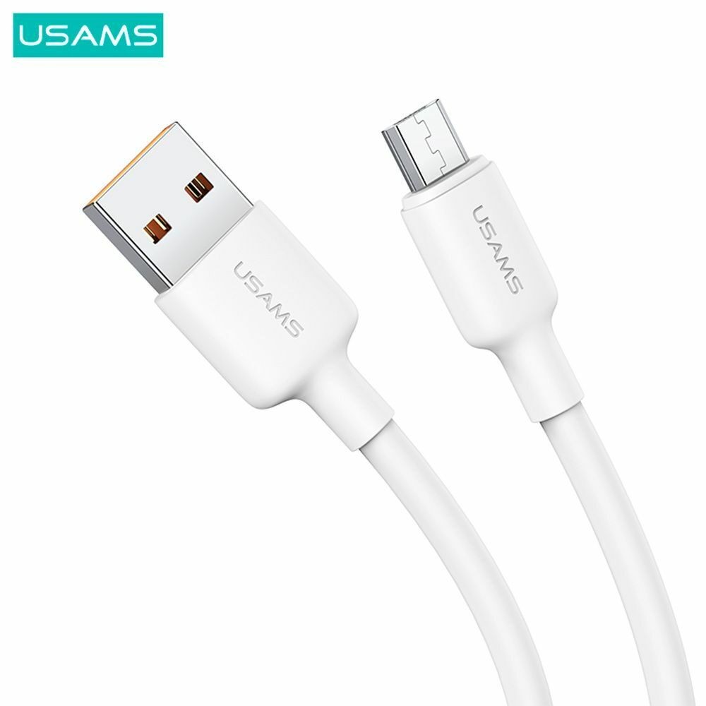 Usams Micro USB Charging & Data kabl US-SJ608 U84, 2A, 2 m, Bijeli
