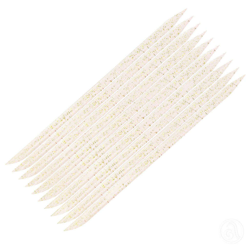 Nail Tools Set od 10 gurača zanoktica ASNCP101, Zlatni