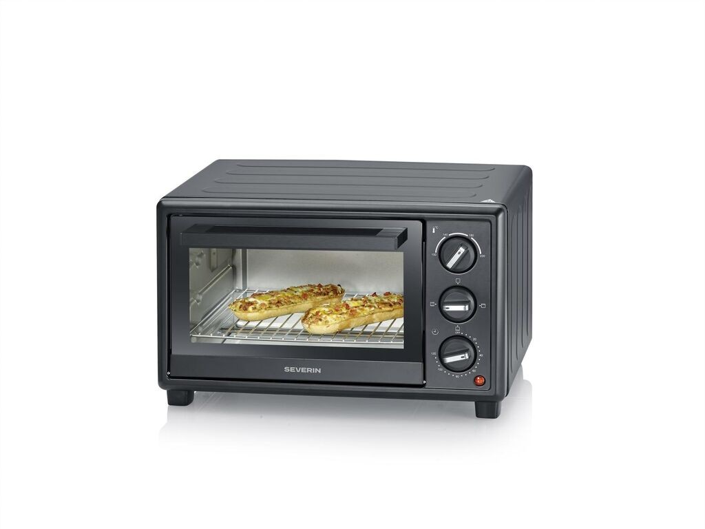 Severin Mini pećnica TO2078, 1380 W, Crna