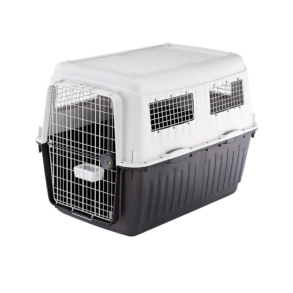 Ferplast Transporter za pse Atlas 80, 80x118x88 cm, Crno-Bijeli