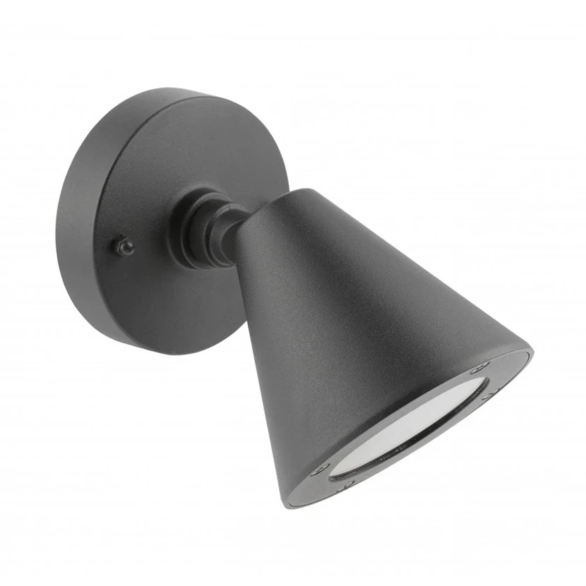 Vrtna LED lampa LUSTINO-A, GU10, IP44, Tamno siva