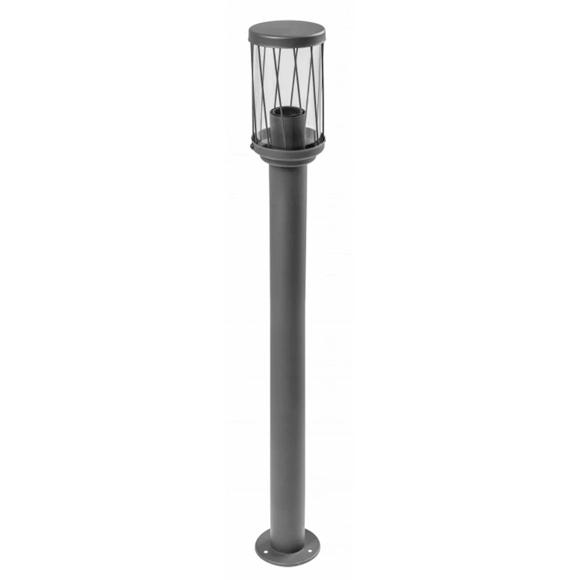 Vrtna LED lampa KERTA-P 80, E27, IP44, Tamno siva