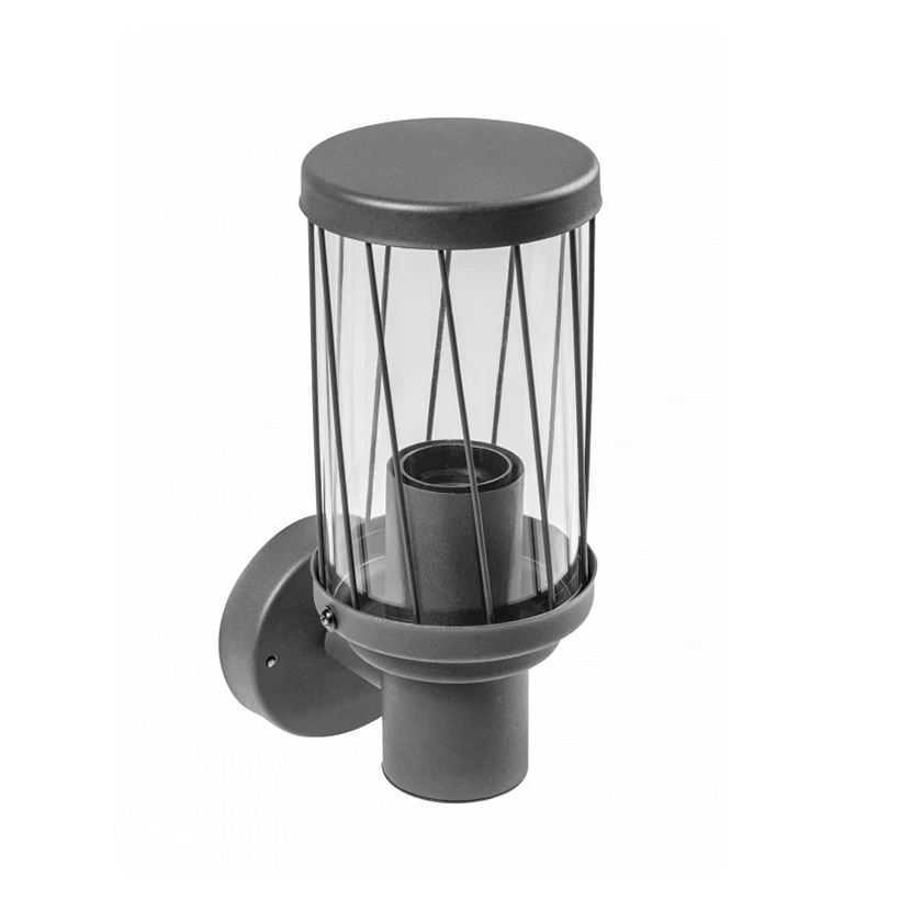 Vrtna LED lampa KERTA-AU, E27, IP44, Crna