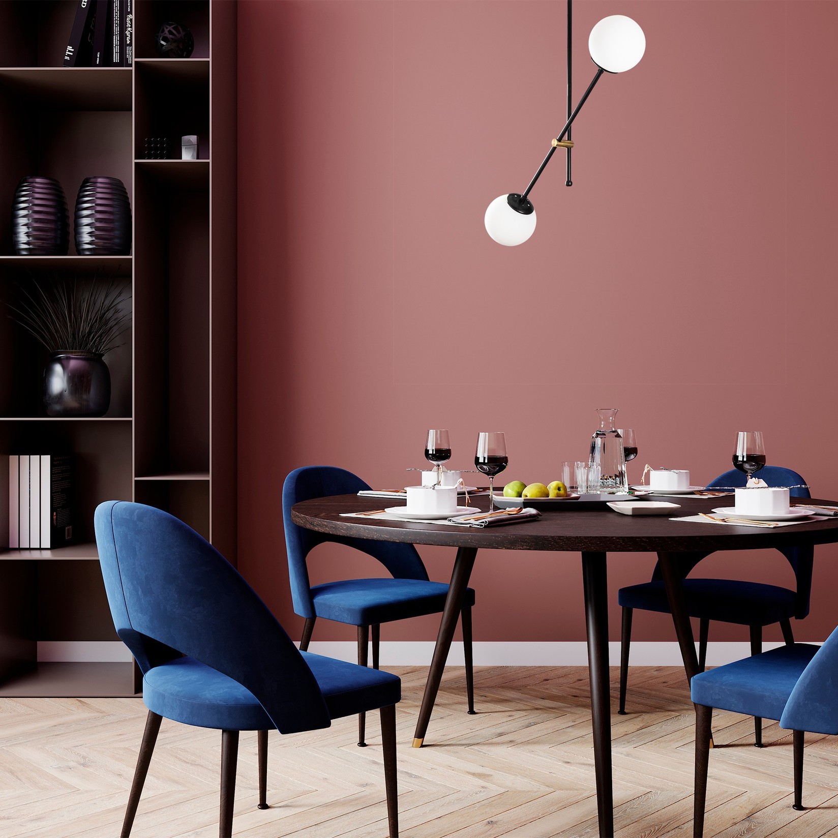 Opviq Luster Best-636-S, 70-90cm, 2xE27