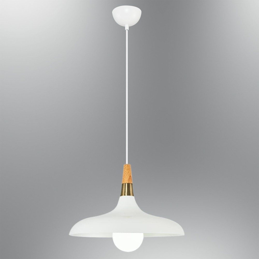 Opviq Luster L1564, 120 cm, 34 cm, E27, Bijela