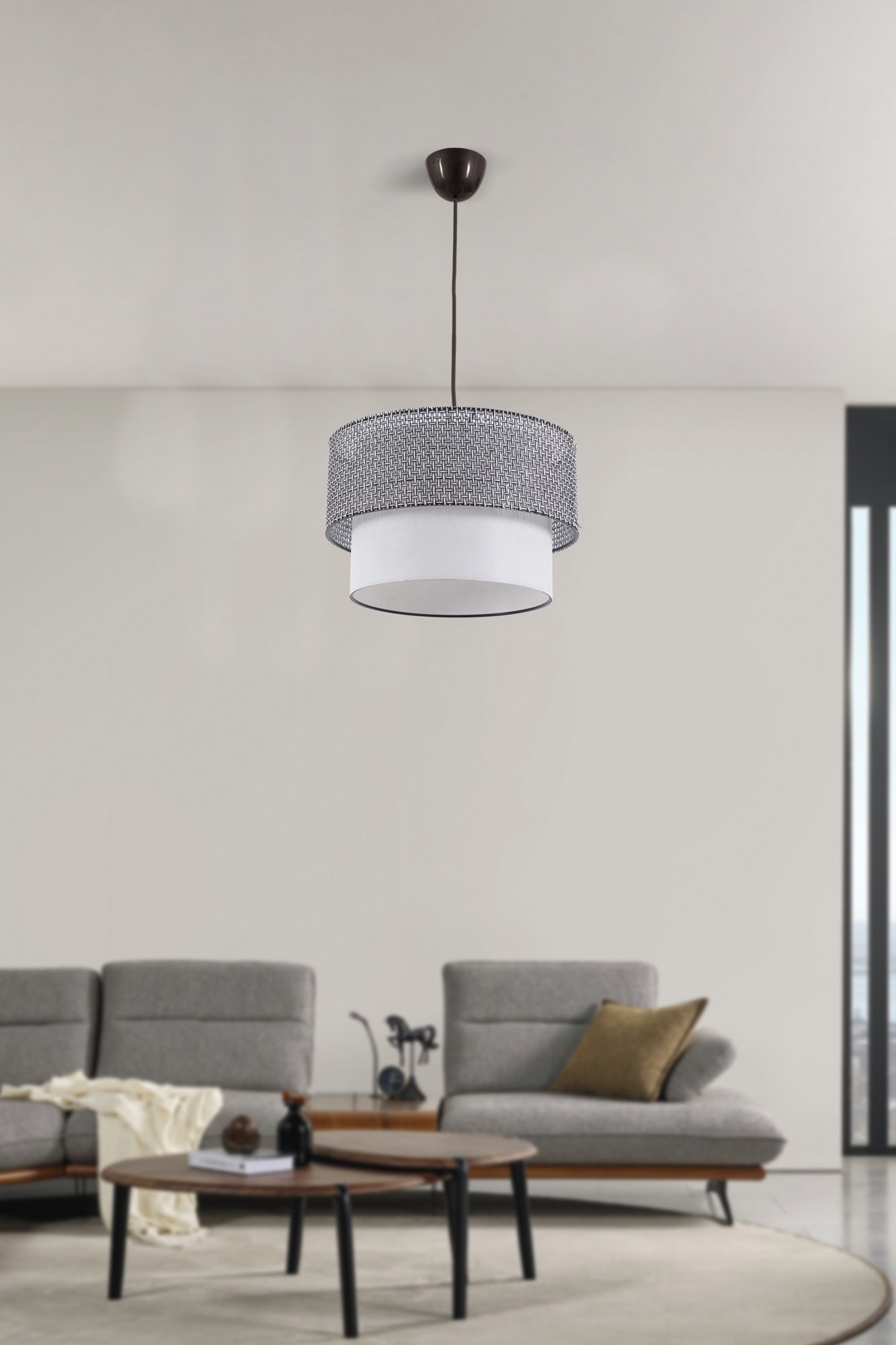 Opviq luster koraljne boje, 70 cm