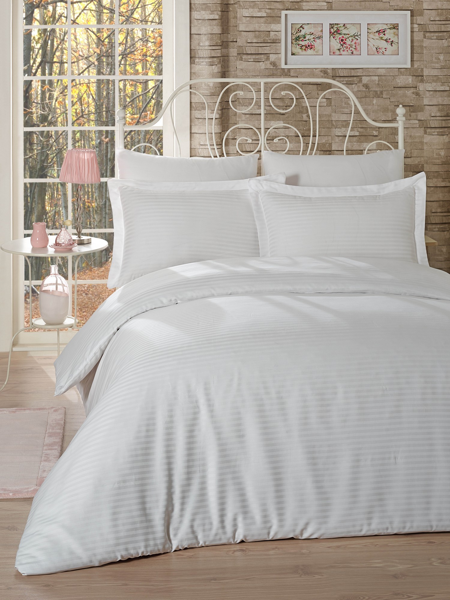 L'essentiel Maison Posteljina Classic Line, 200x220 cm, Bijela