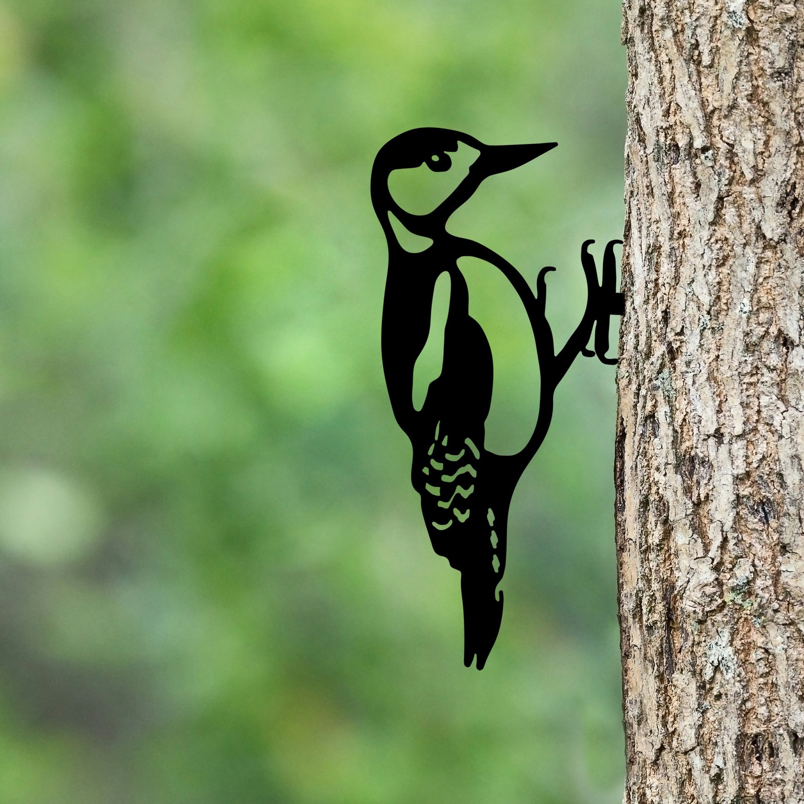 Aberto Design Dekorativna figura Ptica na grani 01, 18x30 cm, 1,5 mm