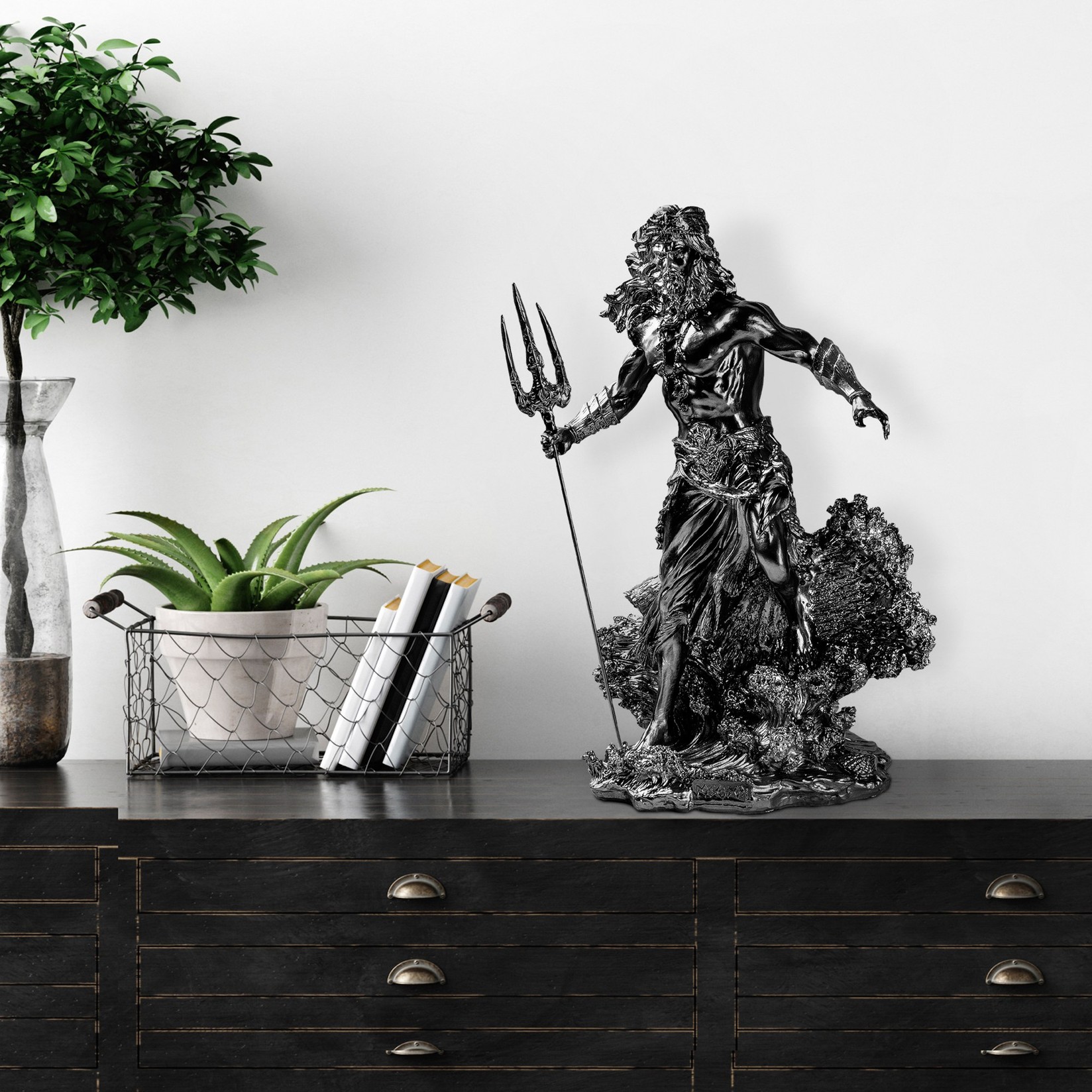 Aberto Design Dekorativna figura Yak-035-B, 30x43x20 cm