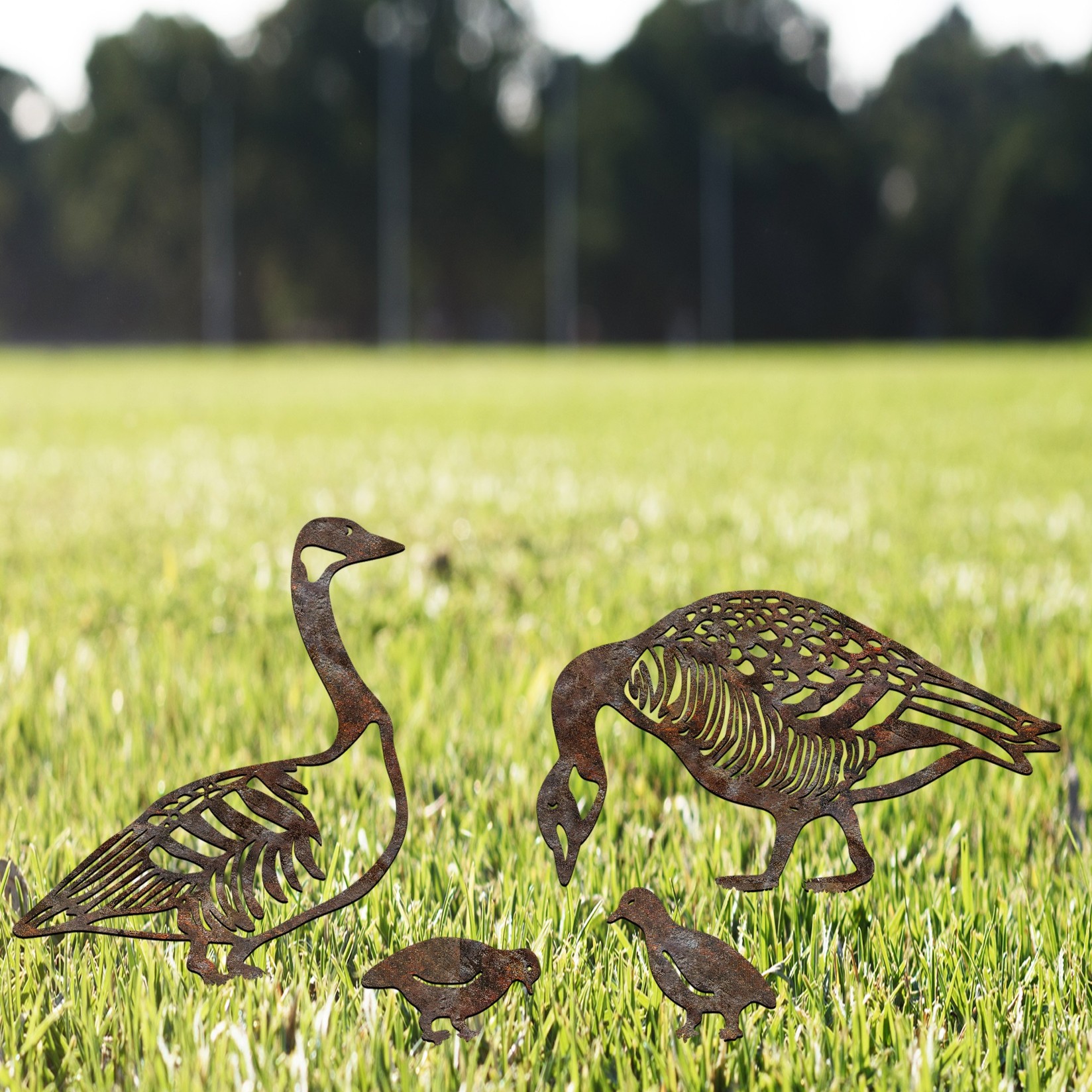 Aberto Design Set ukrasnih figura Fam 07, 4 dijela