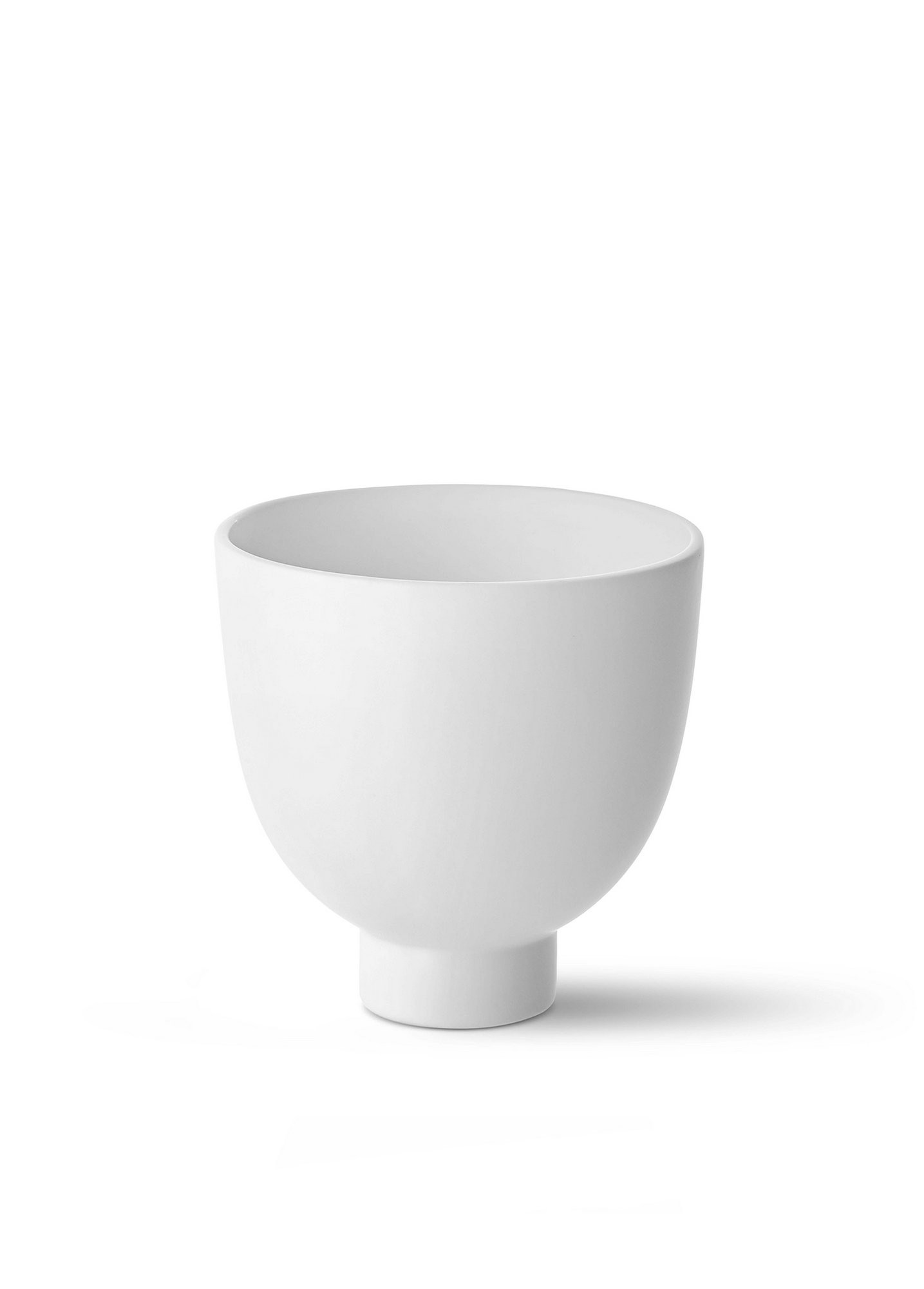 Aberto Design vaza DKR0473, 17x17x17 cm, bijela