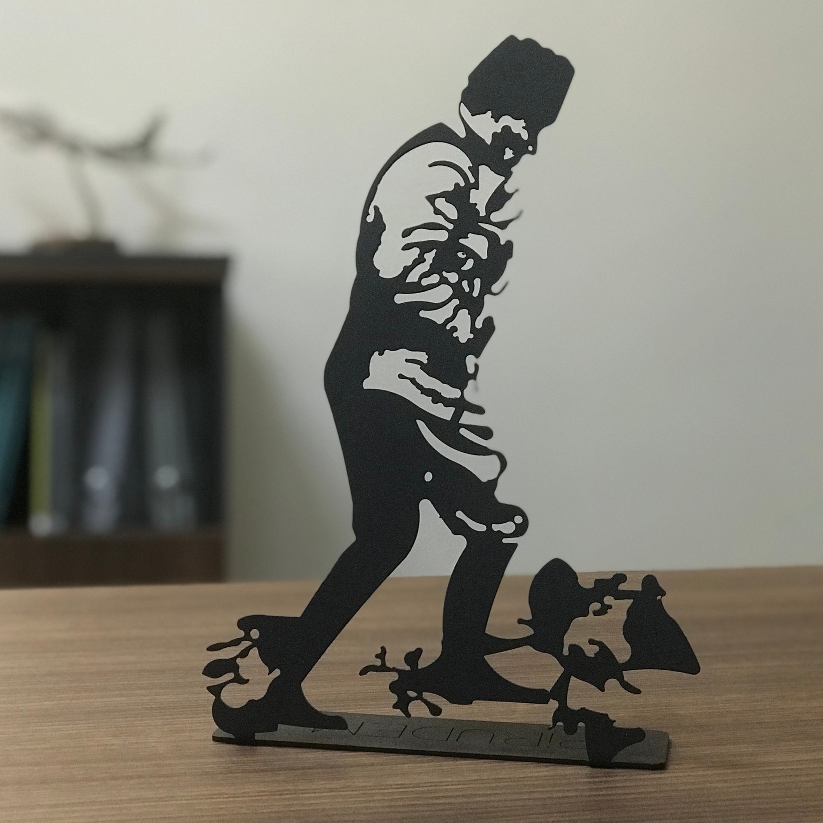 Aberto Design Ukrasna figurica Buyuk Taarruz Pod, 20x30 cm, 2 mm, crna