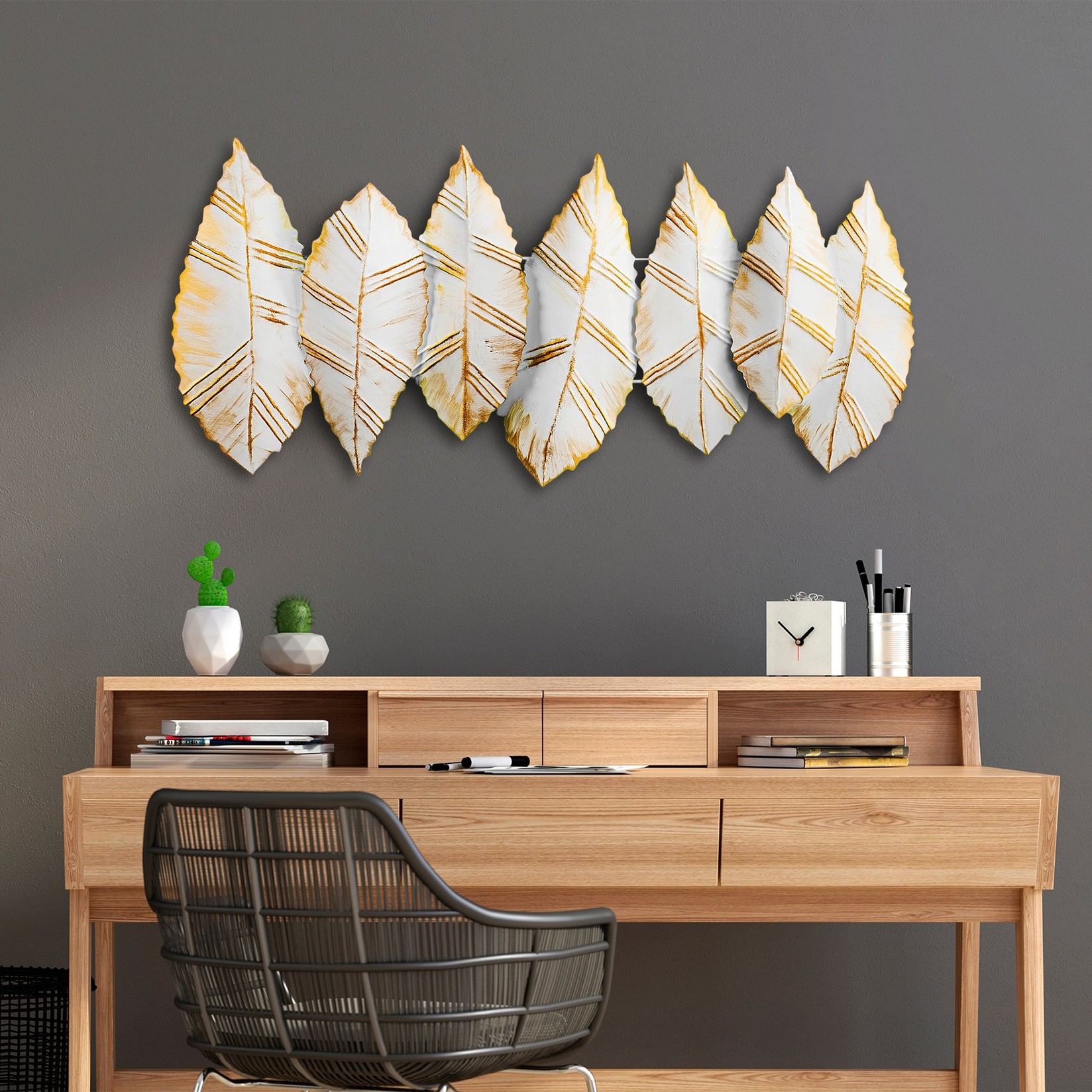 Wallity Zidna dekoracija Grab 3, 52x114 cm, 1,5 mm, Šarena