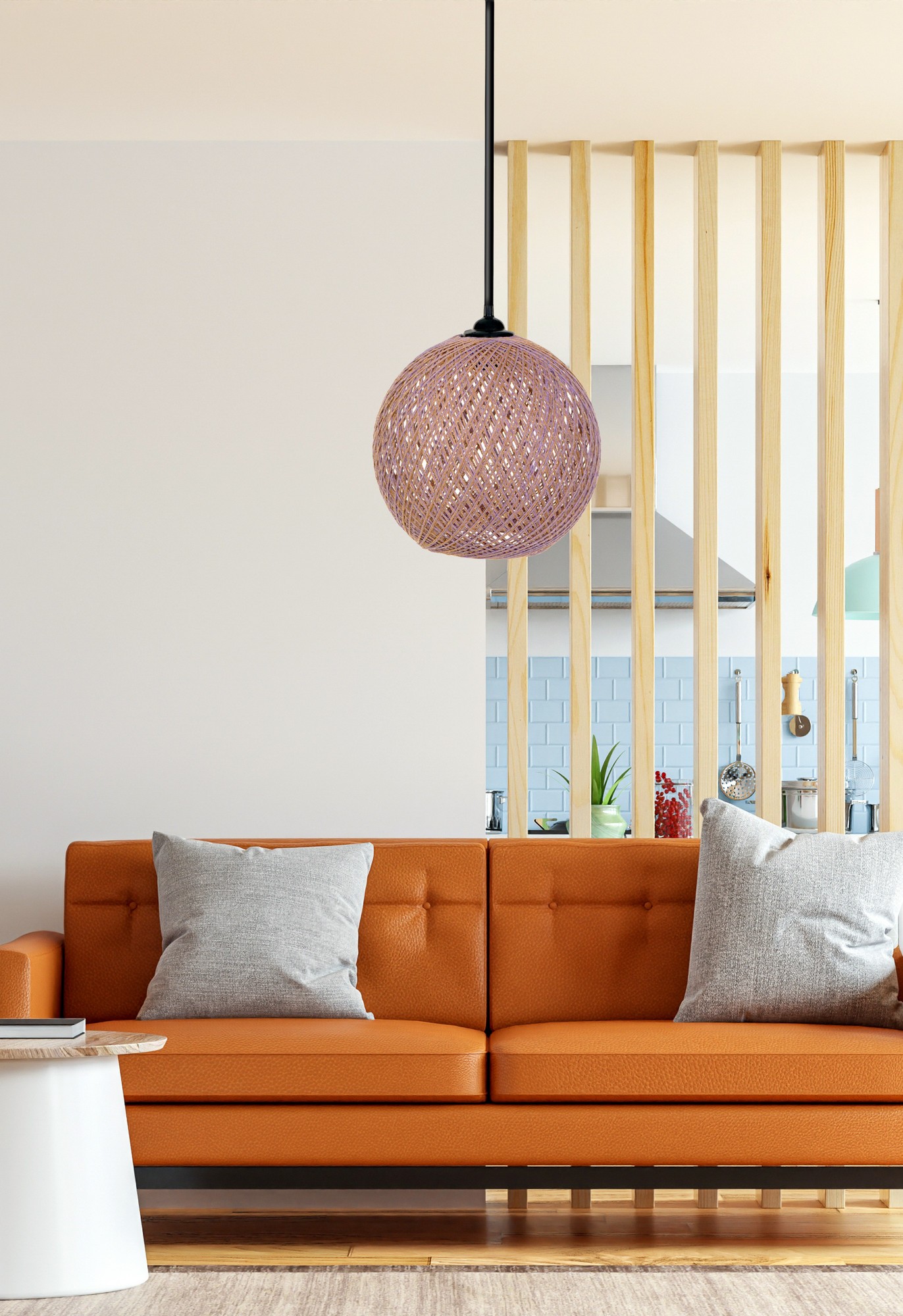 Opviq Luster 190-JL, 55cm, E27, 40W, ljubičasta