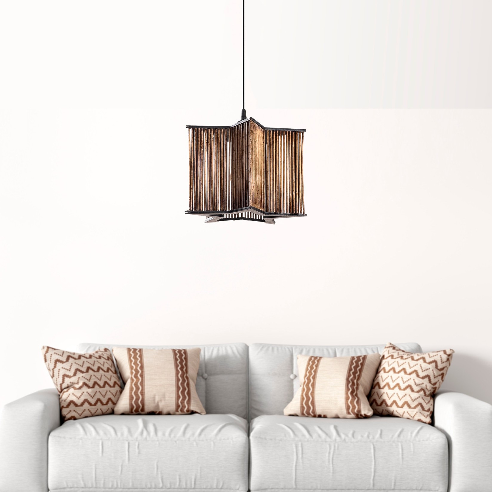 Opviq luster u obliku zvijezde, 60 cm