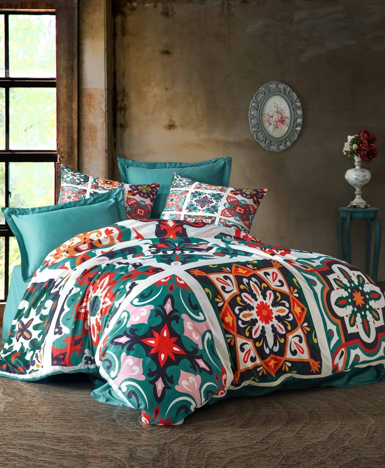 L'essentiel Maison set posteljine 477, 200x220 cm, šareno