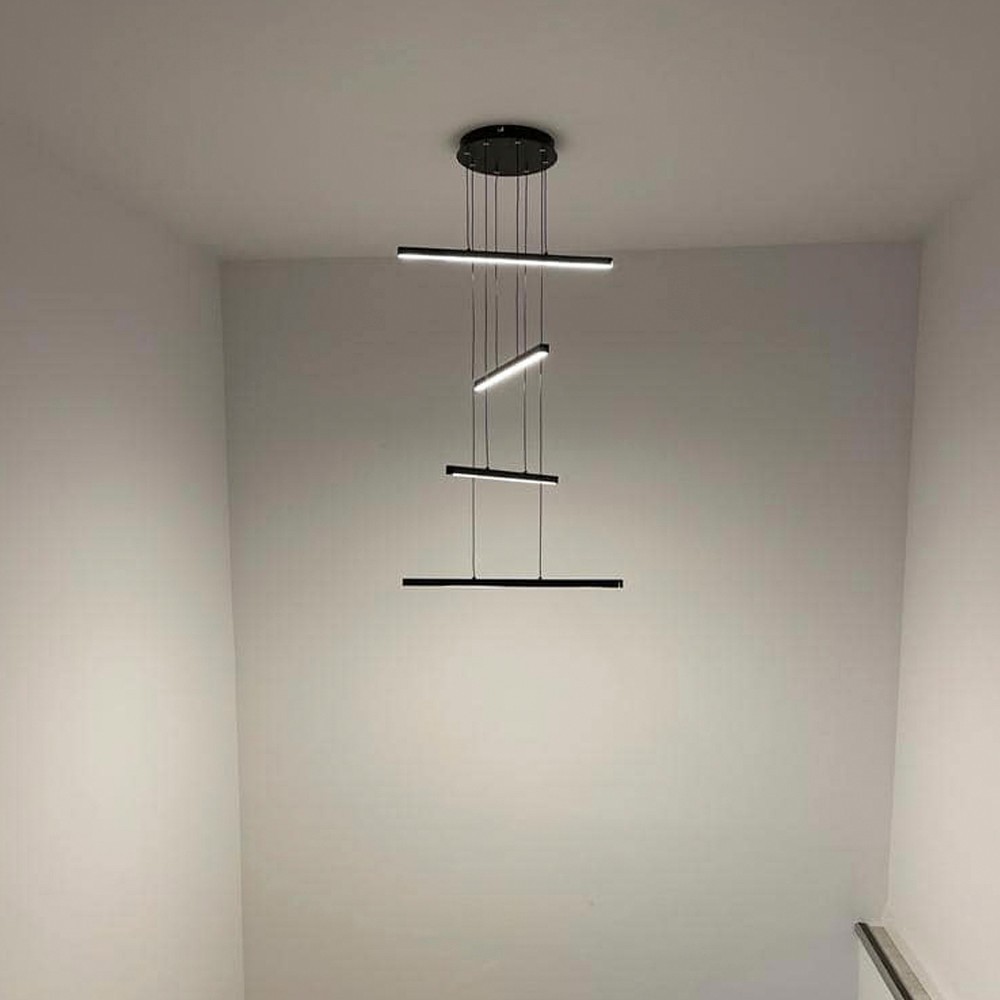 Opviq Luster L1244, 120cm, 66cm, 4x13W, LED, 3000K, 5200 Lm