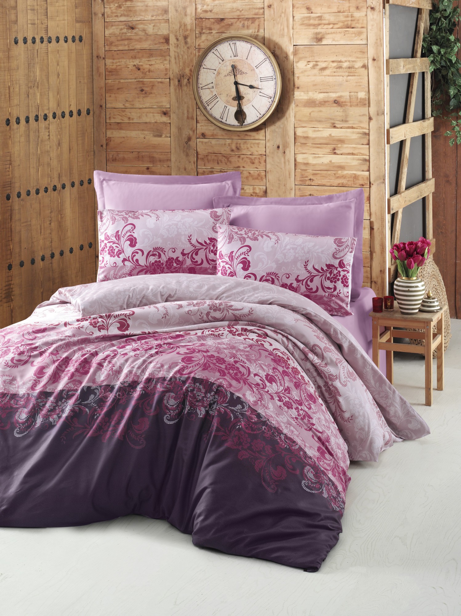 L'essentiel Maison set posteljine Rina, 200x220 cm, šareno