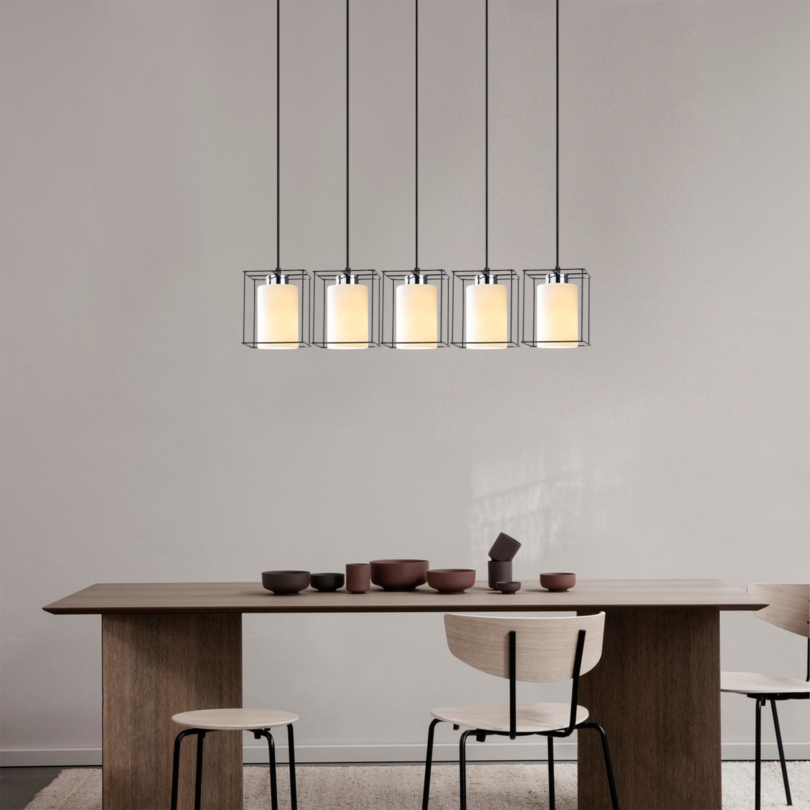 Opviq Luster Swank-702-5S1, 85 cm, 5xE27, 40W